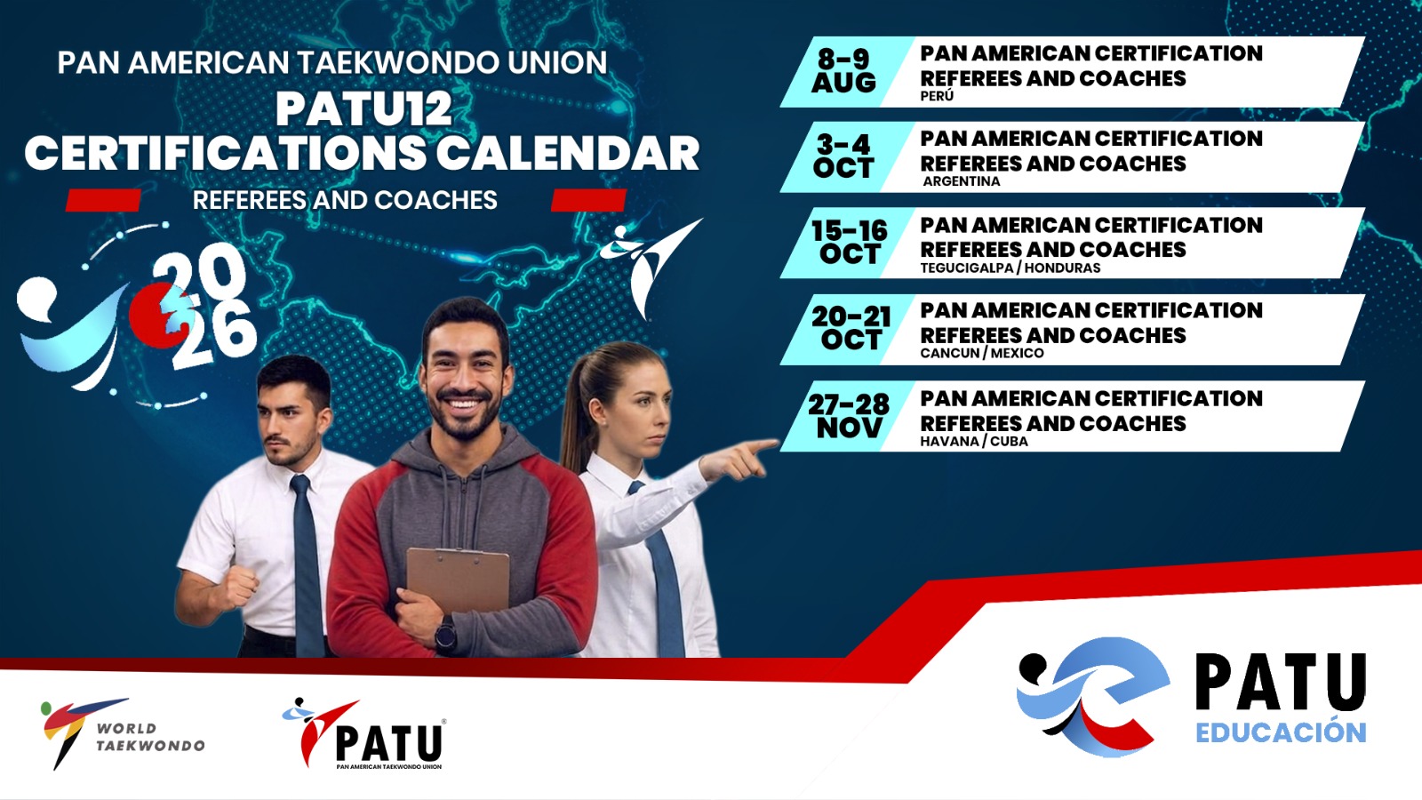 patu certification calendar